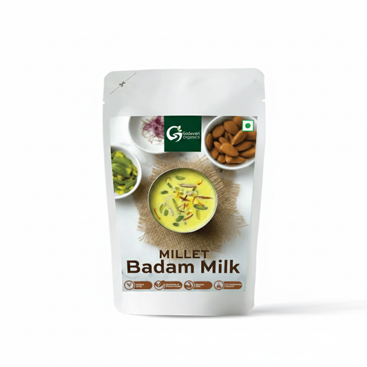 Organic Millet Badam Milk - Instant Drink