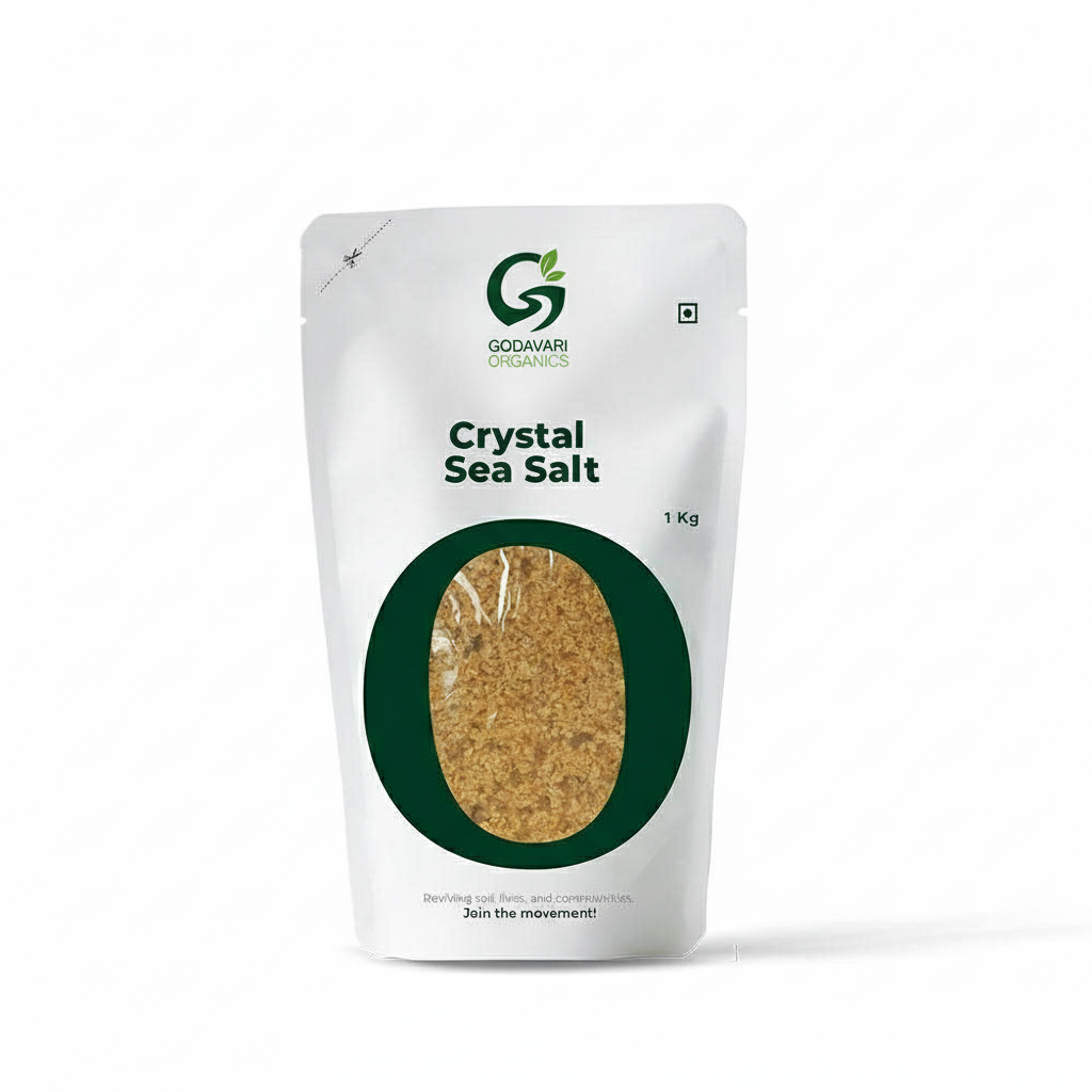 Organic Crystal Sea Salt