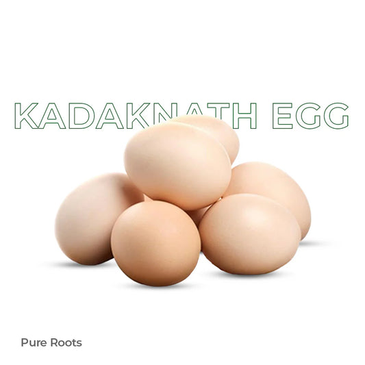 Kadaknath egg (pack of 6)