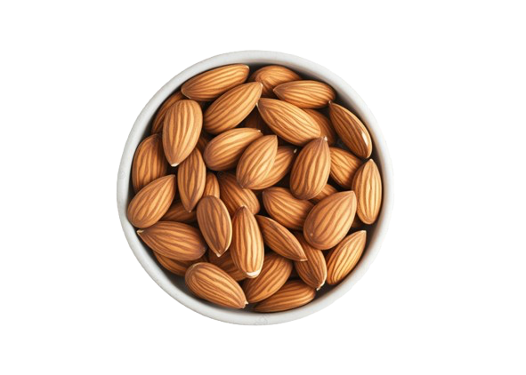 Raw Almonds (Unpolished, Natural)
